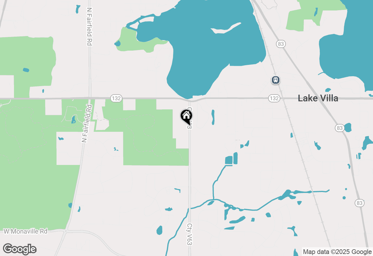 Map of 37782 N Cedar Lake Road, Lake Villa, IL 60046