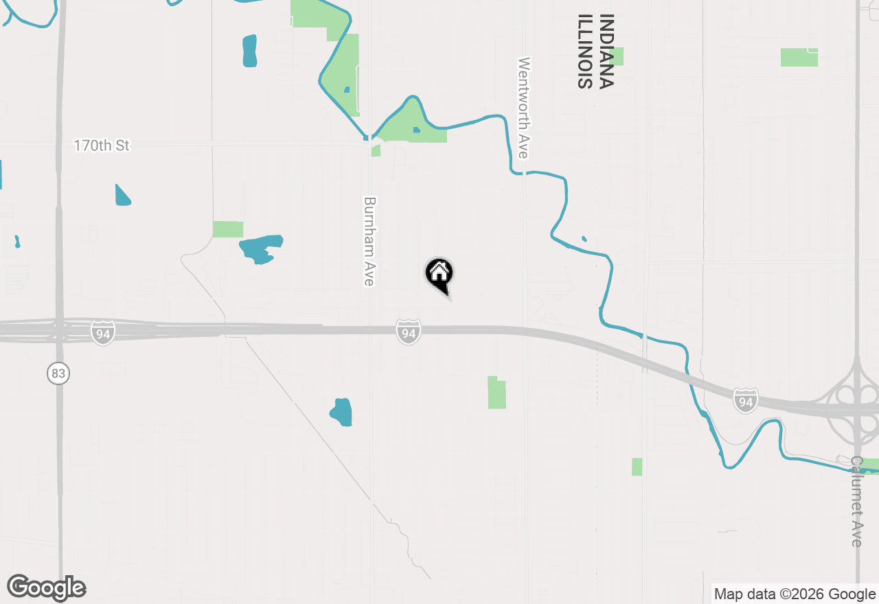 Map of 3347 Bernice Road, Lansing, IL 60438