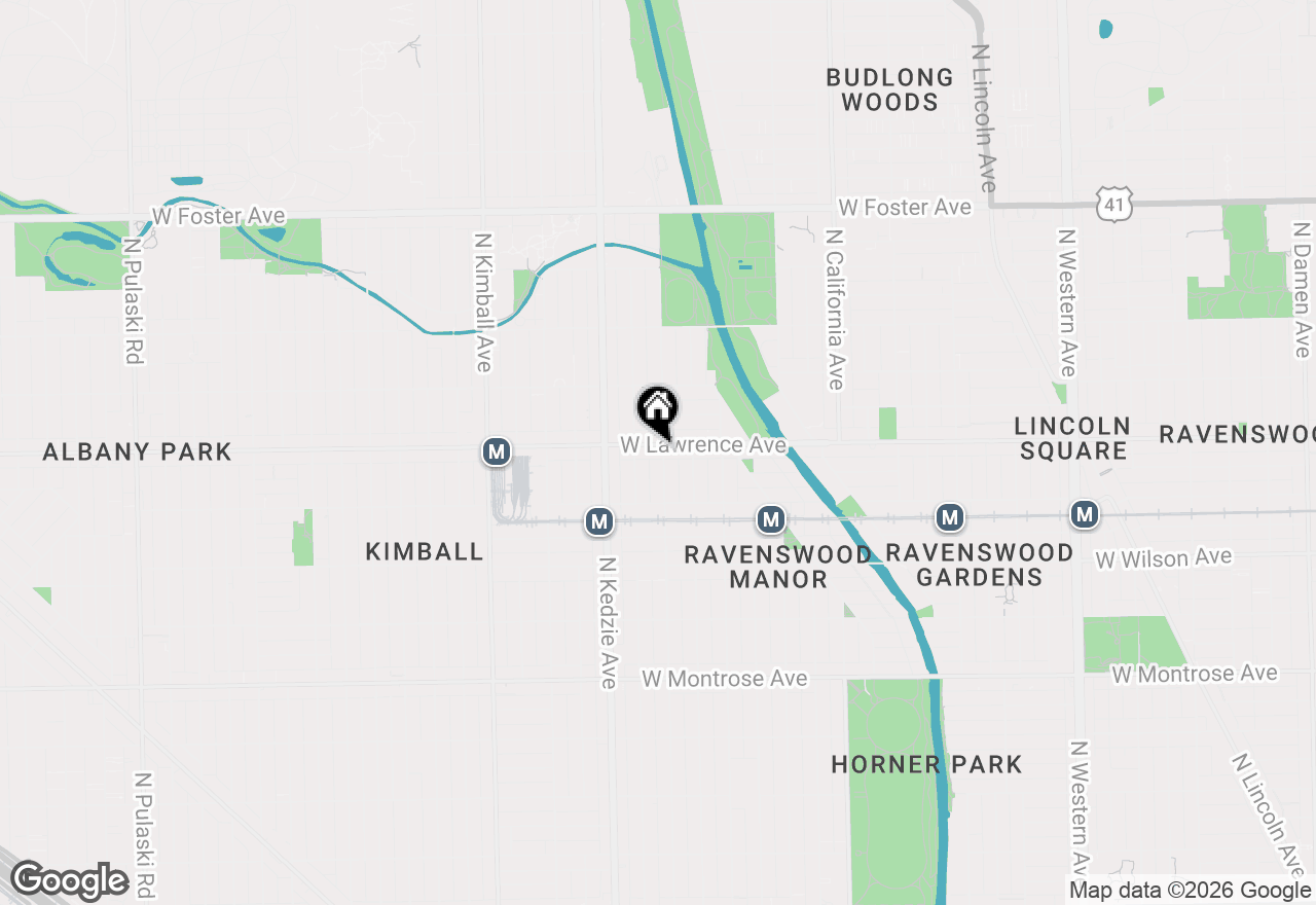 Map of 3103 W Lawrence Avenue #2, Chicago, IL 60625