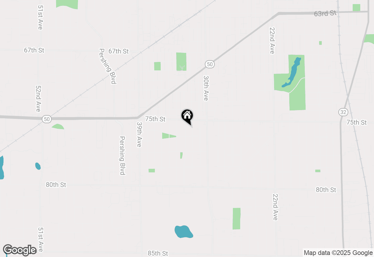 Map of 7531 33rd Ave, Kenosha, WI 53142