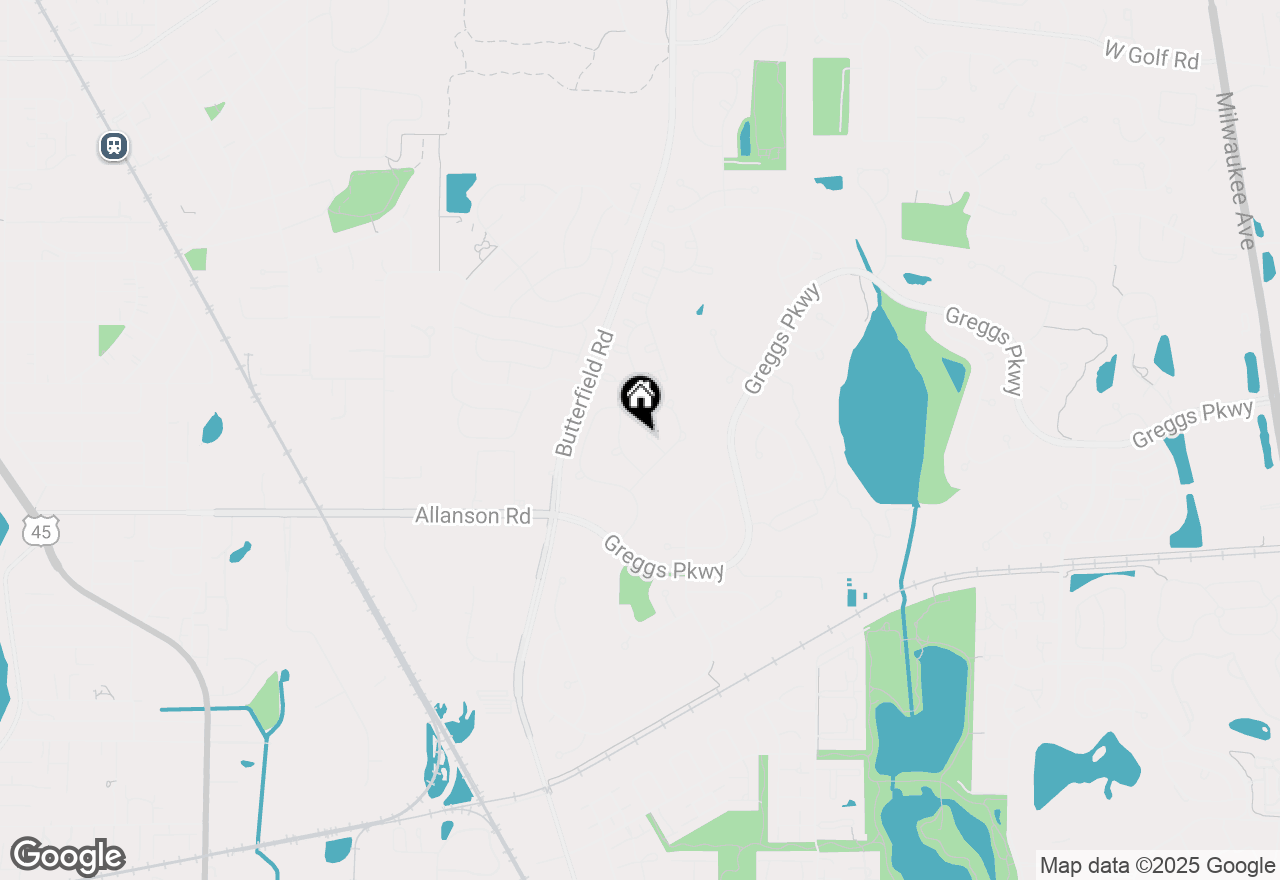 Map of 1726 Shoal Creek Terrace, Vernon Hills, IL 60061