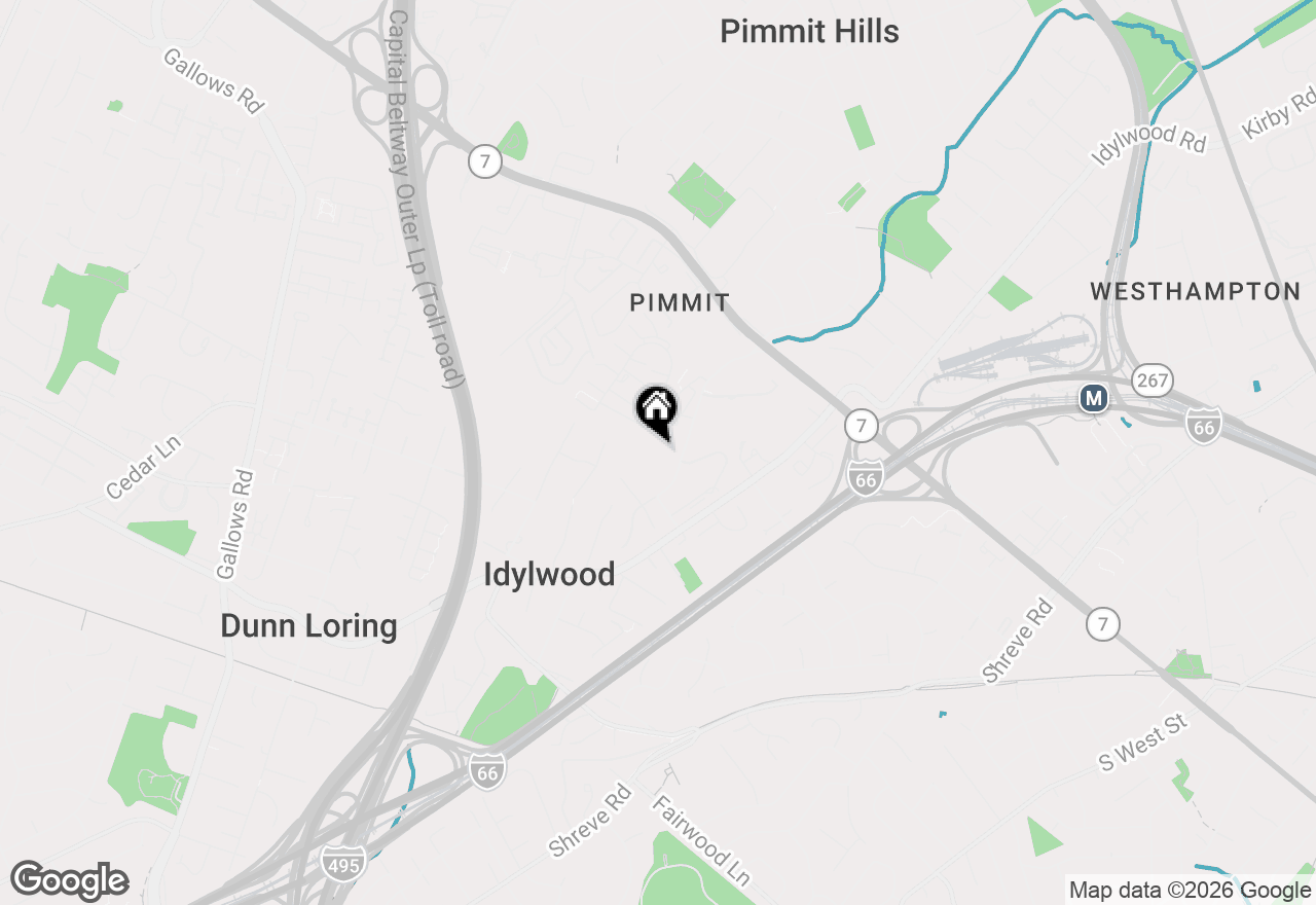 Map of 2311 Pimmit Drive #815, Falls Church, VA 22043