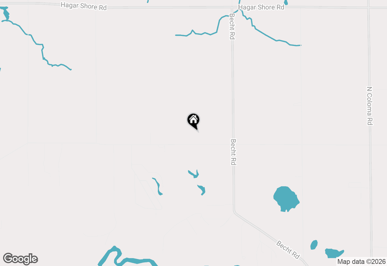Map of 5471 Little Paw Paw Lake Road, Coloma, MI 49038