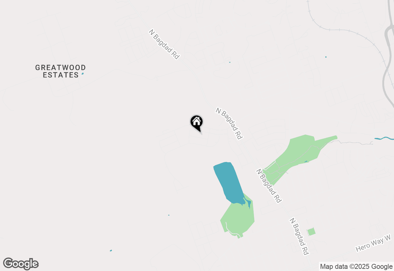 Map of 1737 Catahoula Dr, Leander, TX 78641