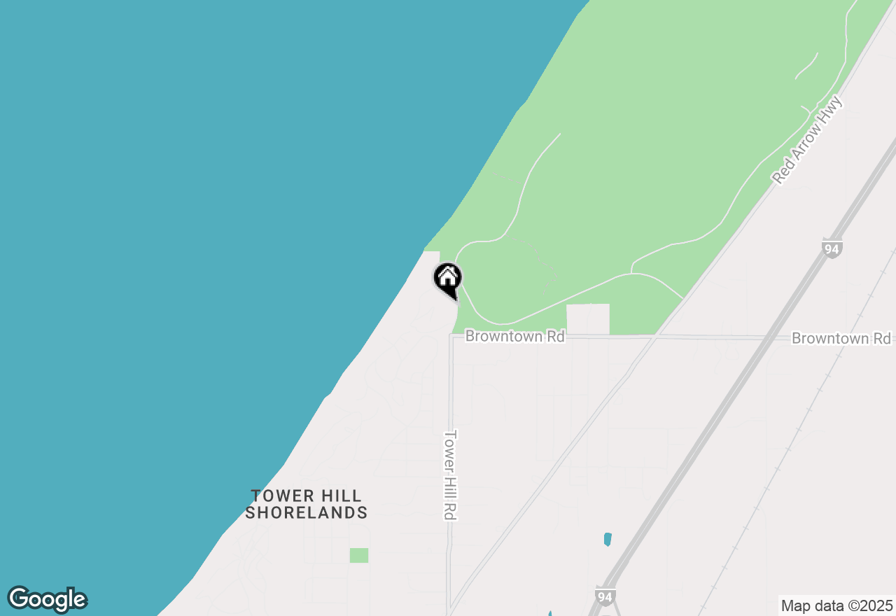 Map of 0 Tower Hill Drive, Bridgman, MI 49106