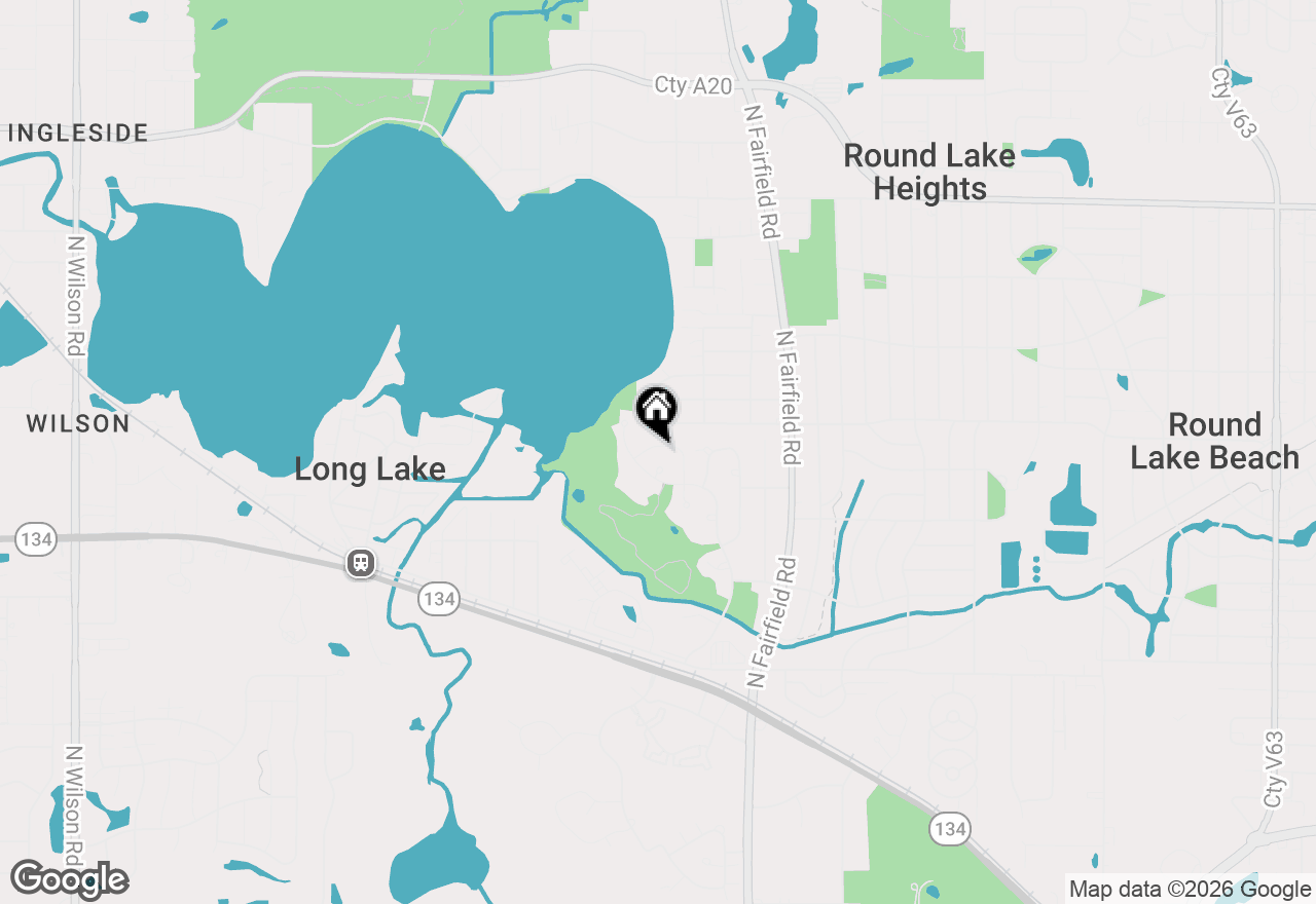 Map of 1413 W Split Oak Circle, Round Lake Beach, IL 60073