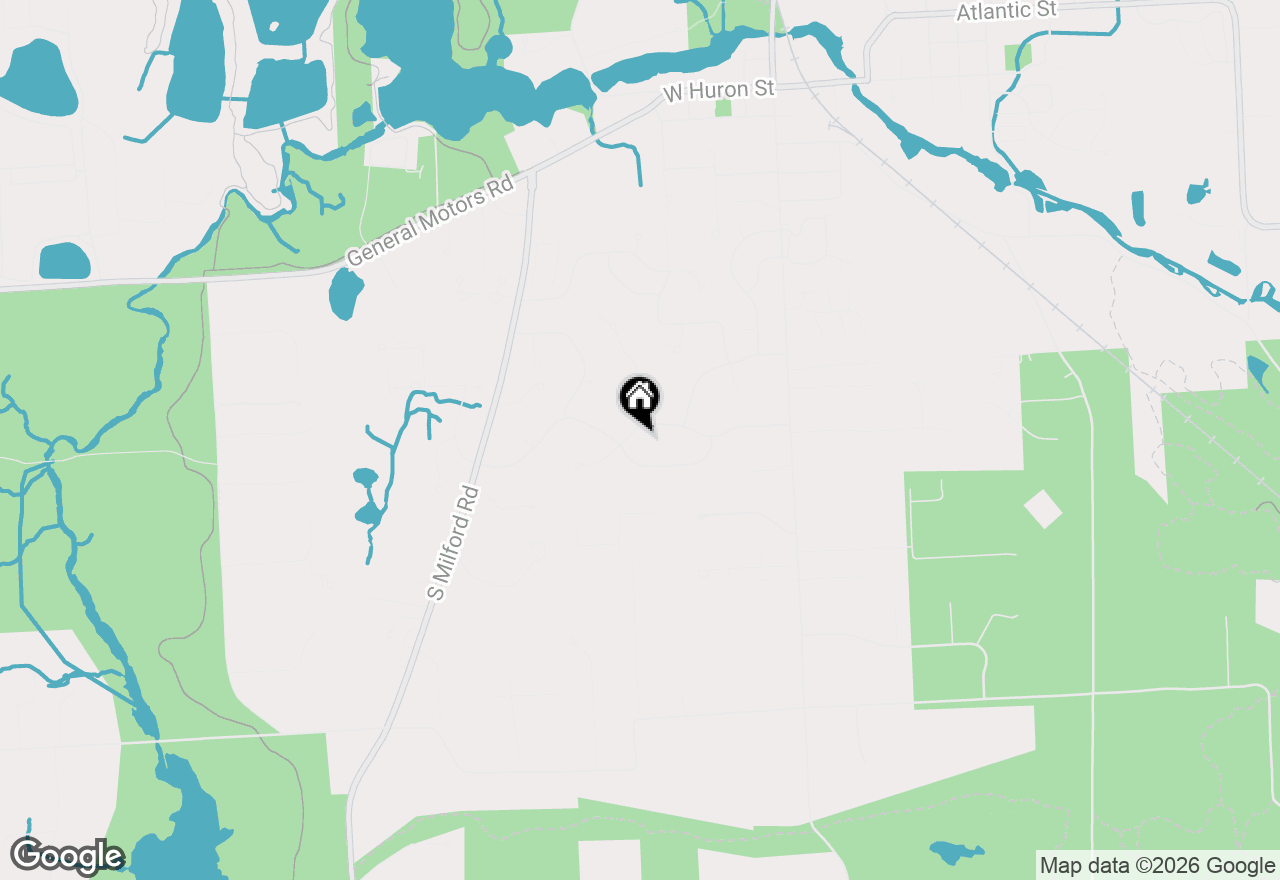Map of 1168 Eagle Nest Drive, Milford, MI 48381