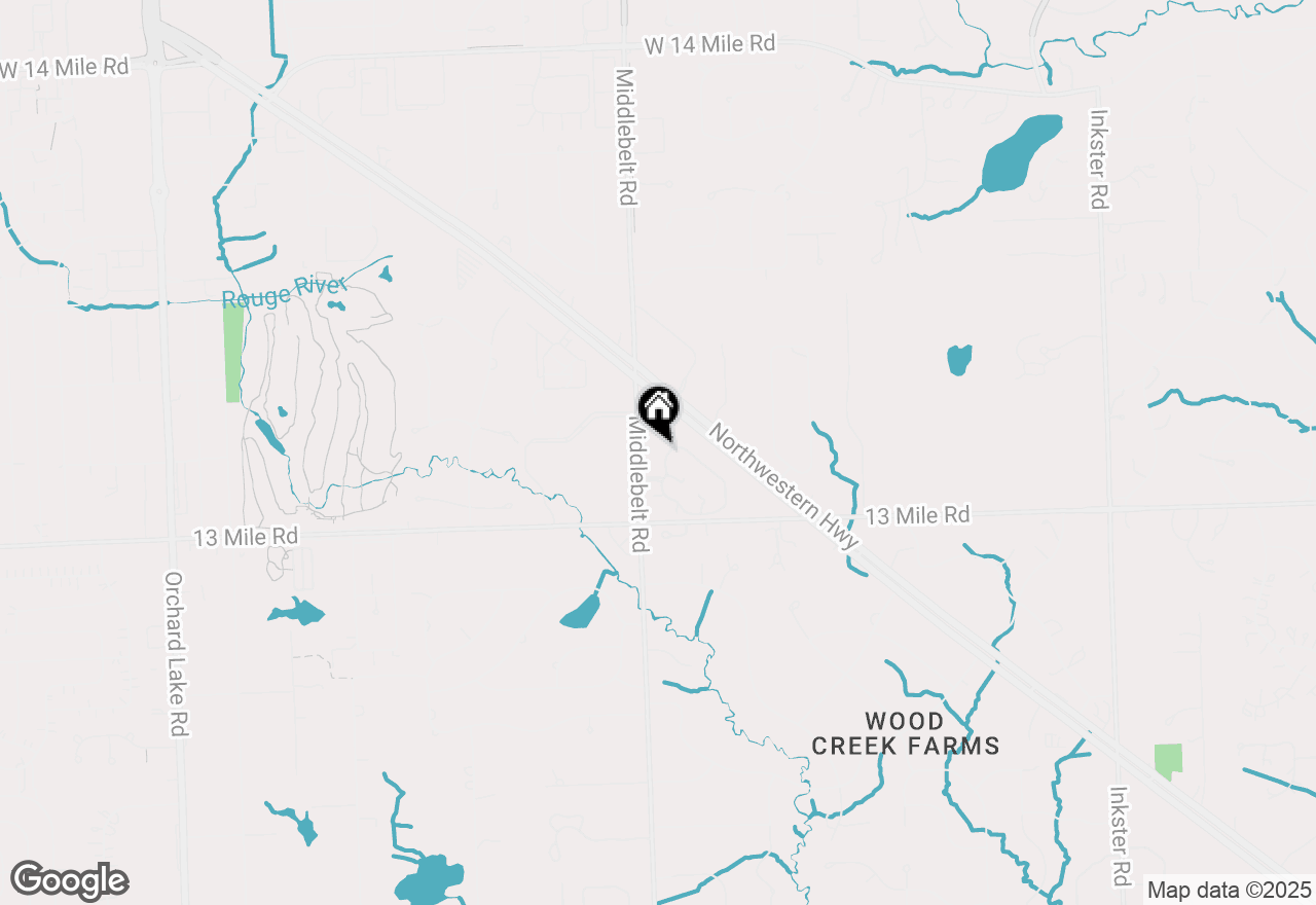 Map of 29660 Middlebelt Road #1102, Farmington Hills, MI 48334