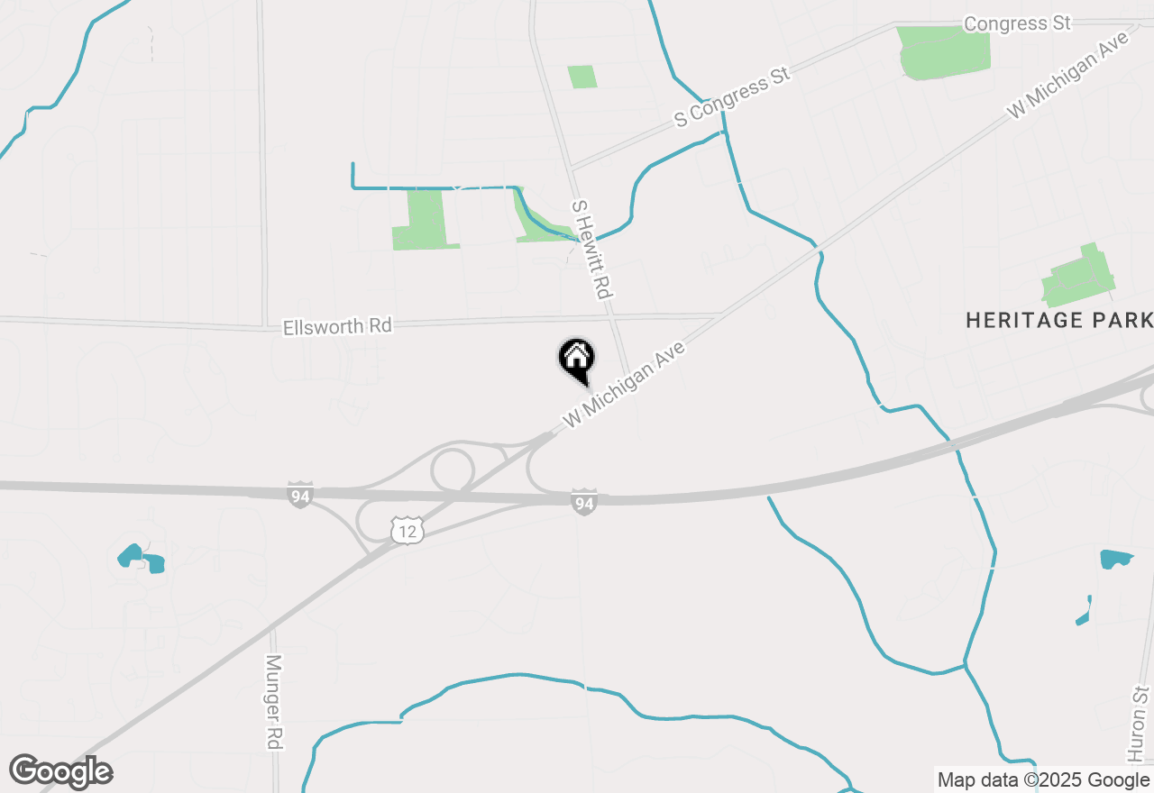 Map of 2324 W Michigan Avenue, Ypsilanti, MI 48197