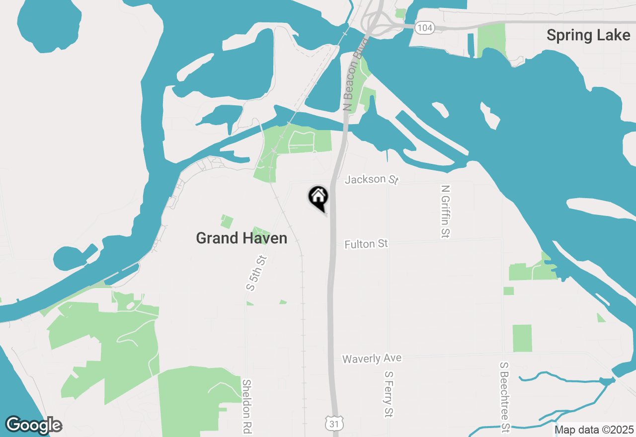 Map of 633 Elliott Avenue #7, Grand Haven, MI 49417