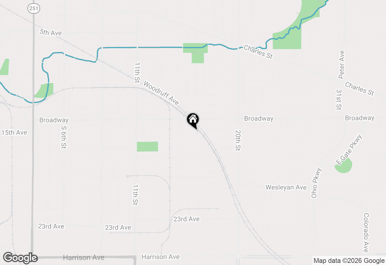 Map of 2019 15th Avenue, Rockford, IL 61104