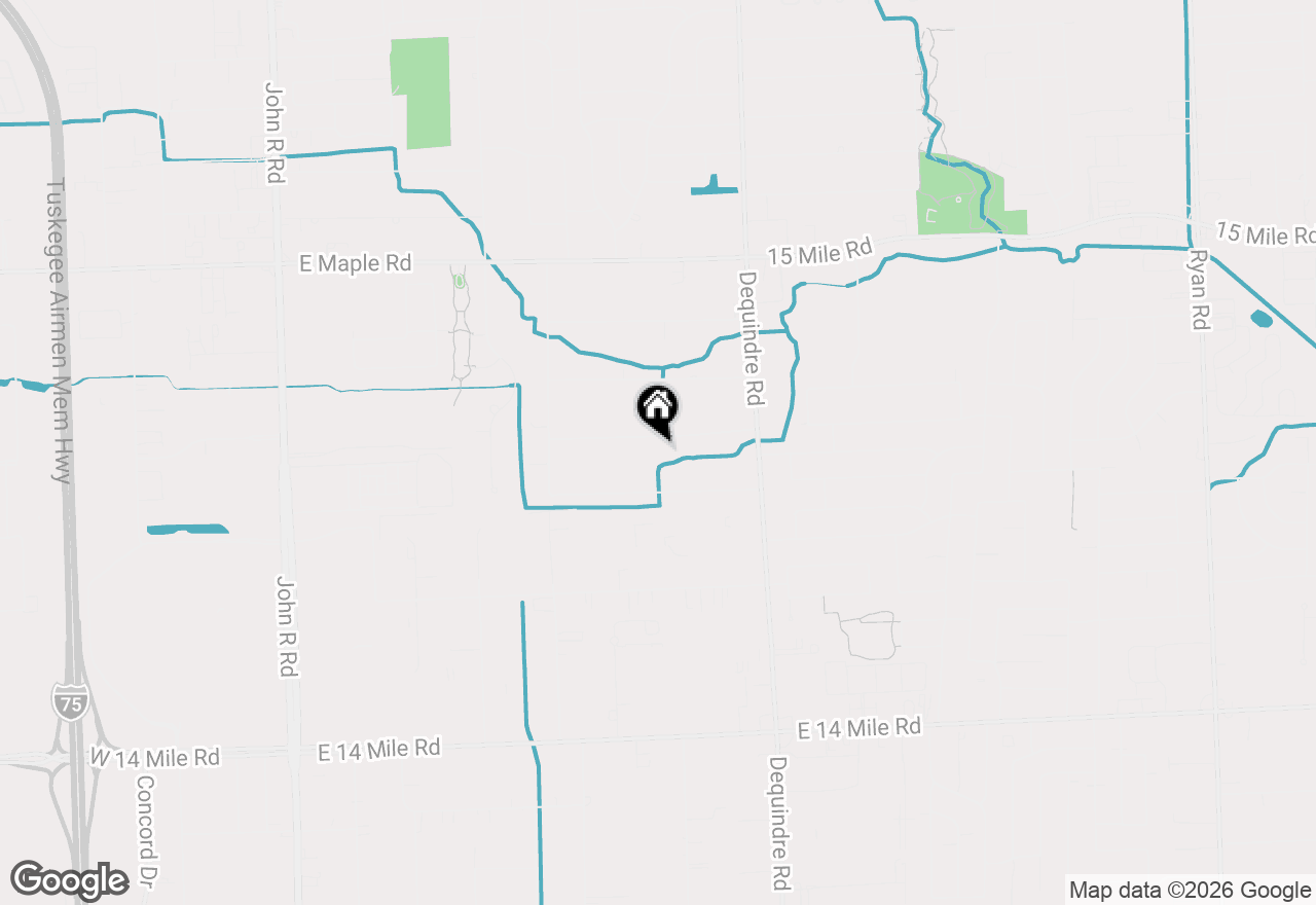 Map of 2832 Dashwood Drive Drive, Troy, MI 48083