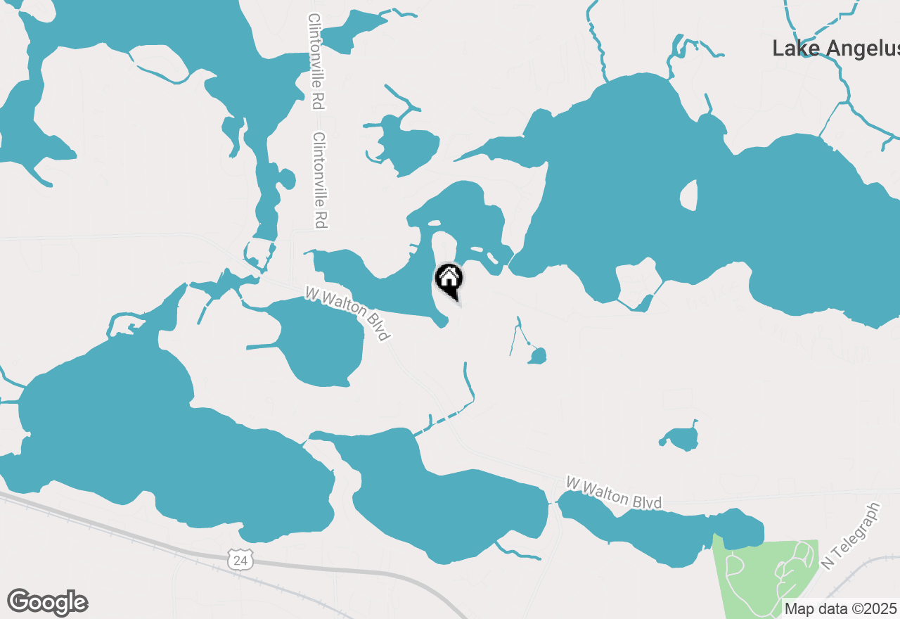 Map of 3311 Wormer Drive, Waterford, MI 48329