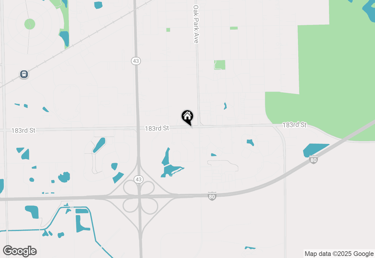 Map of 6892 Como Court, Tinley Park, IL 60477