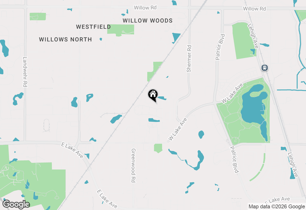 Map of 3175 Coral Lane, Glenview, IL 60026