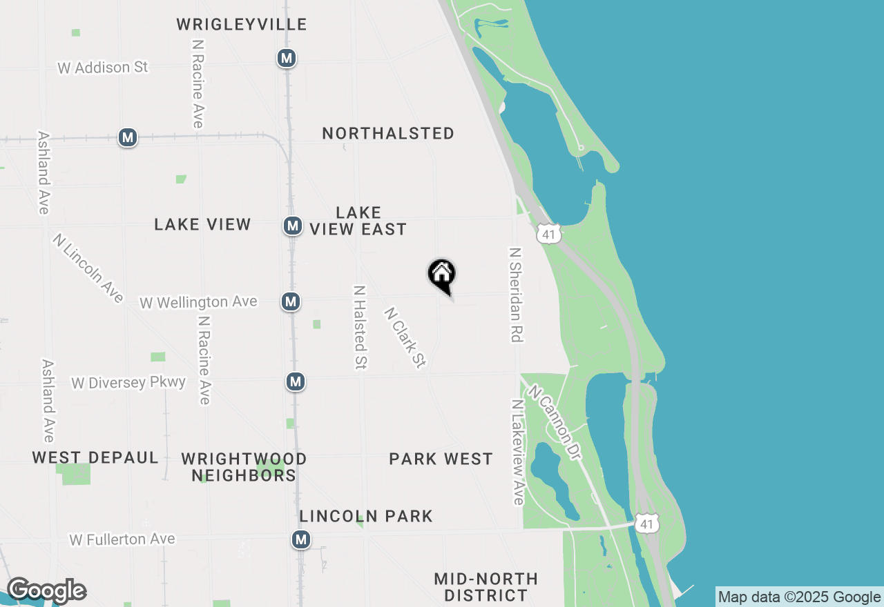 Map of 2941 N Broadway Street #3, Chicago, IL 60657