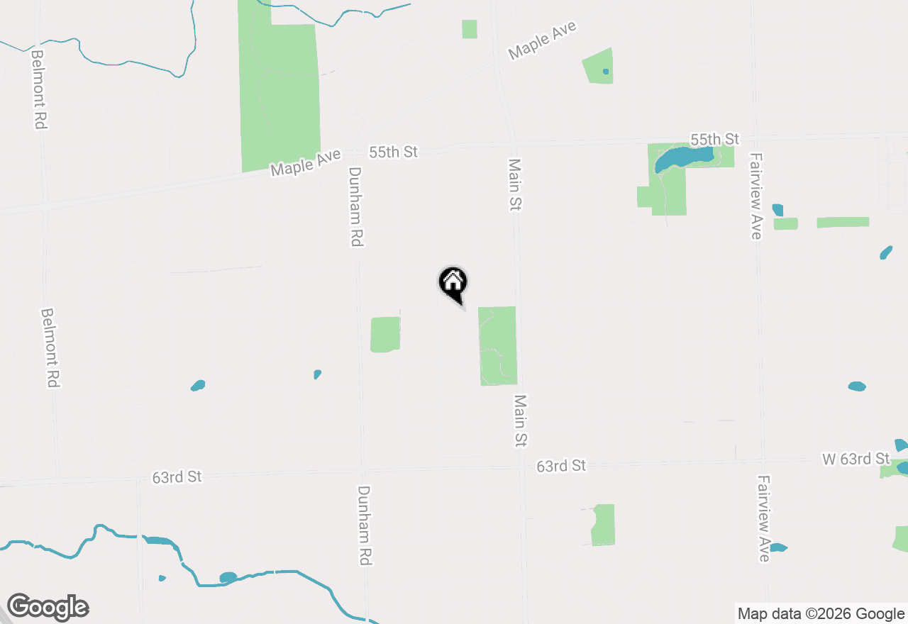 Map of 1125 59th Street, Downers Grove, IL 60516