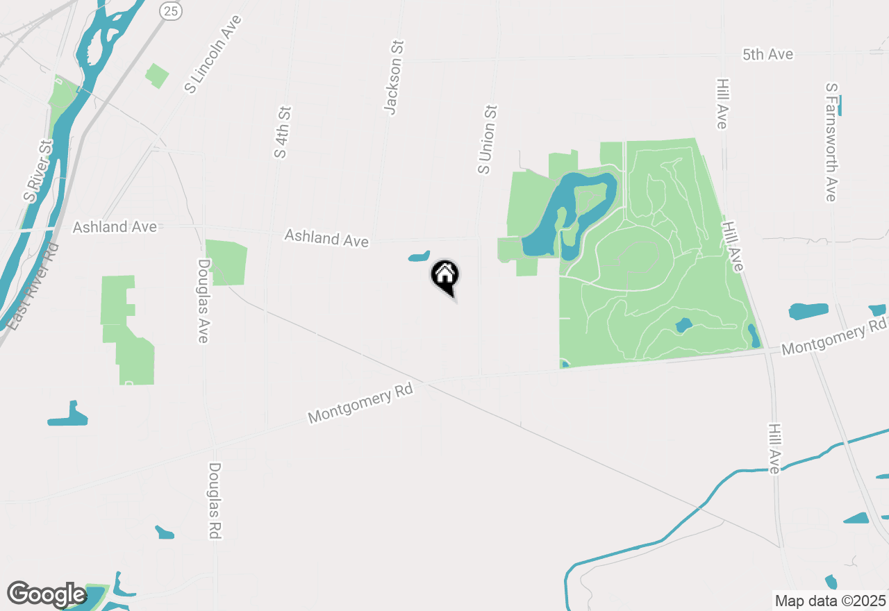 Map of 1130 S Spencer Street, Aurora, IL 60505