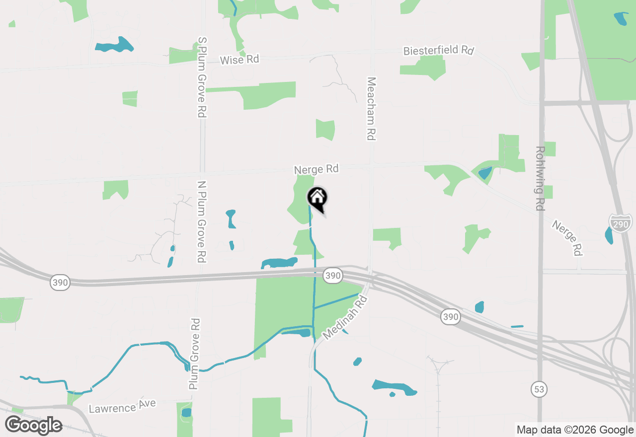 Map of 994 Wisconsin Lane, Elk Grove Village, IL 60007