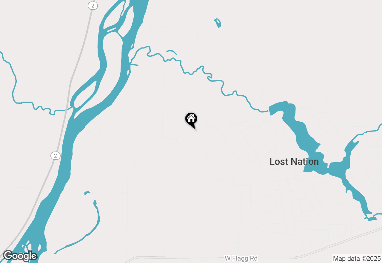 Map of 6931 S Lost Nation Road, Dixon, IL 61021