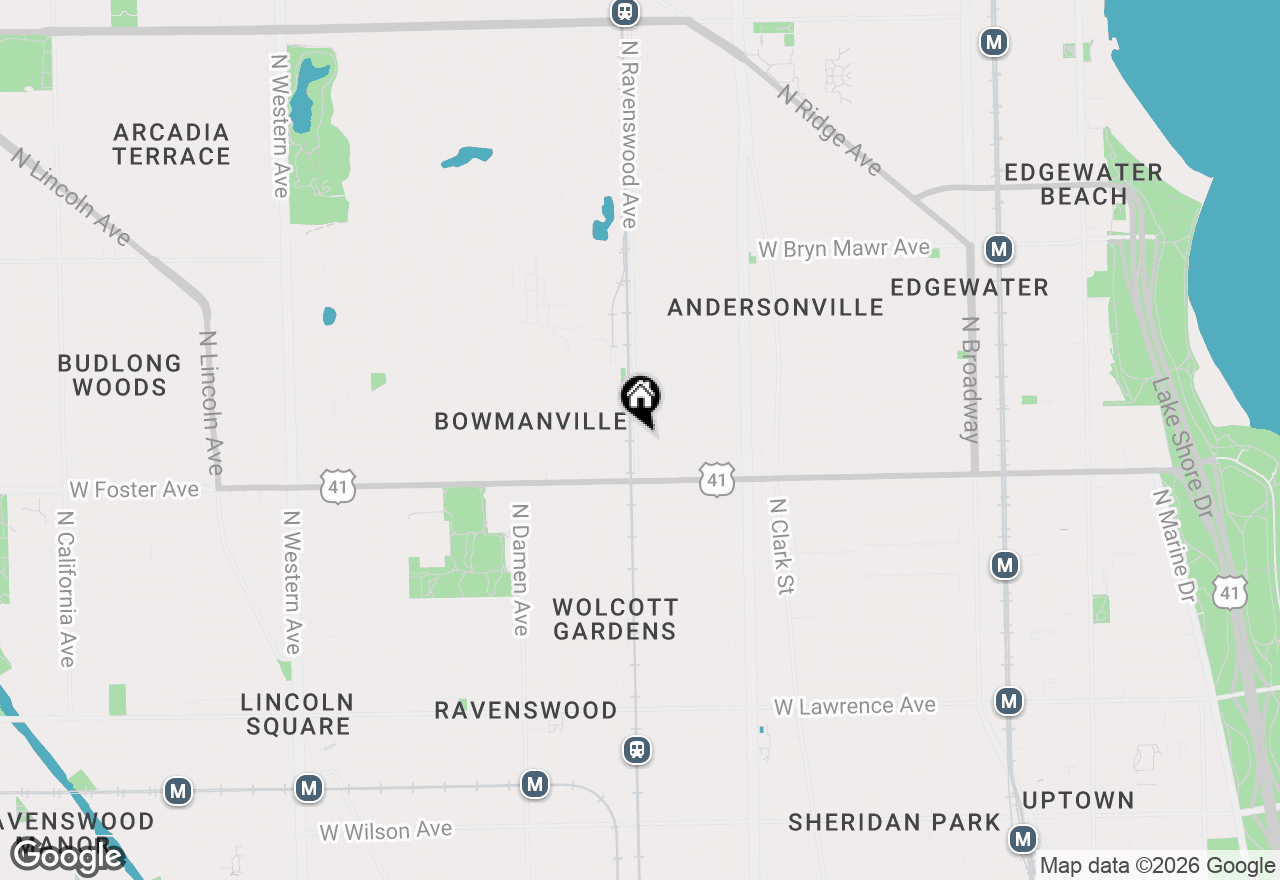 Map of 5235 N Ravenswood Avenue #15, Chicago, IL 60640
