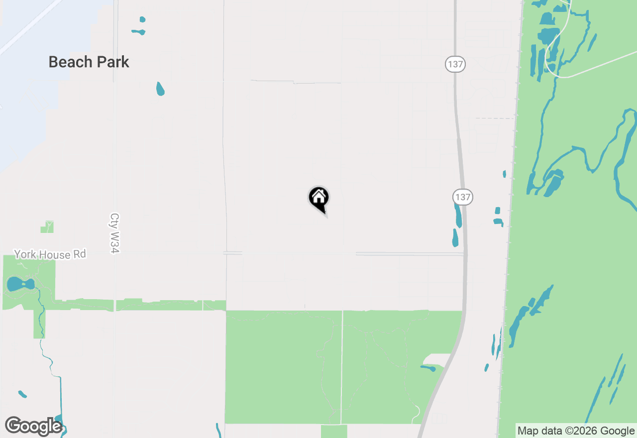 Map of 10606 W Eastwood Road, Beach Park, IL 60087