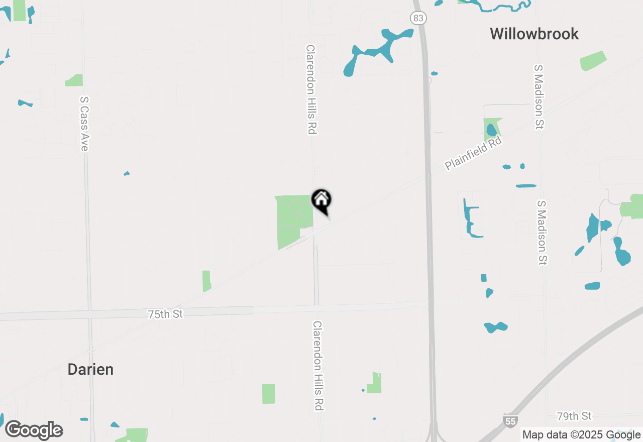 Map of 7129 Clarendon Hills Road, Darien, IL 60561