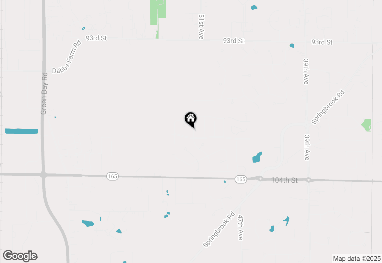 Map of 9966 Cooper Rd, Pleasant Prairie, WI 53158