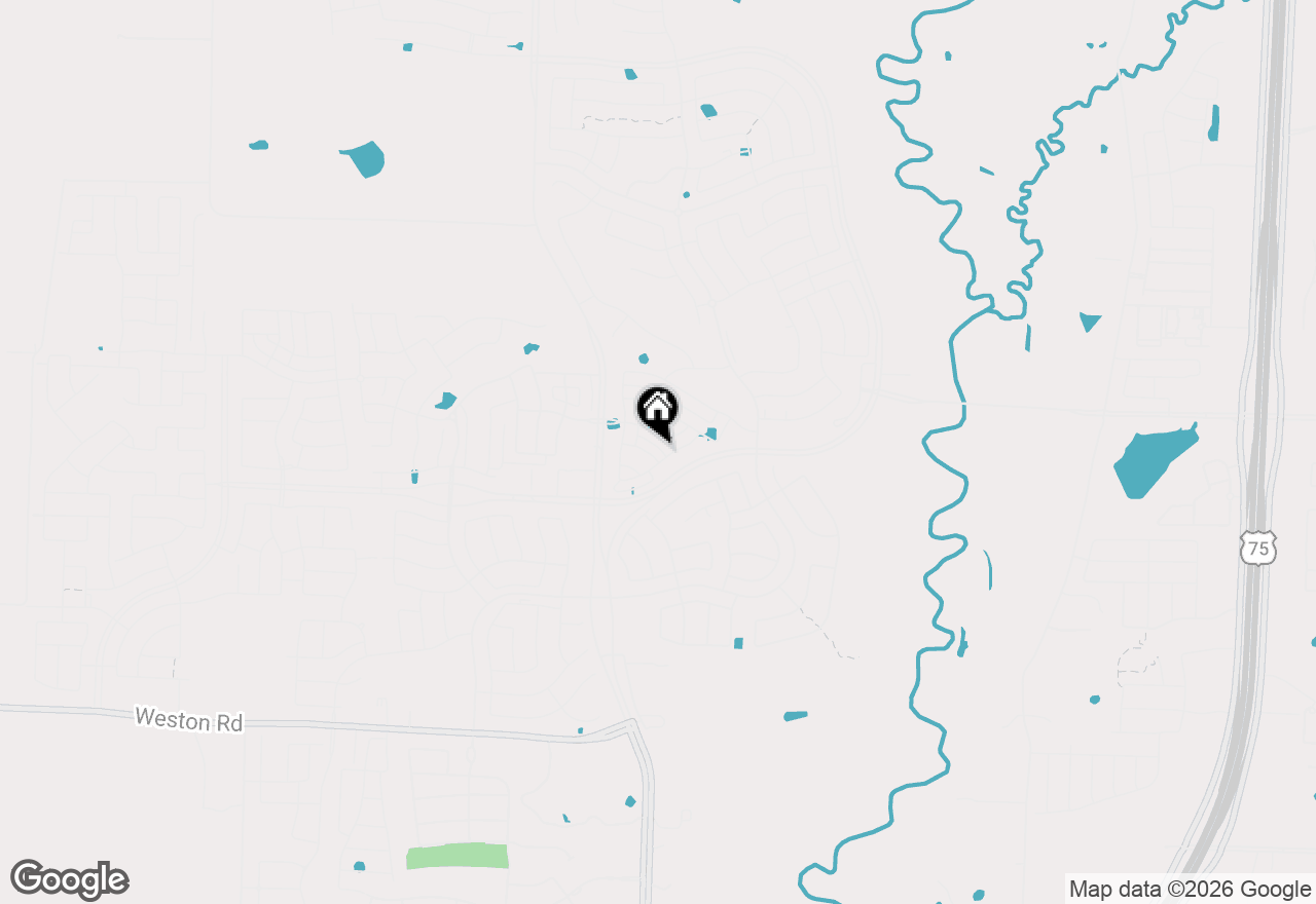 Map of 421 Blue Creek Cove, Mckinney, TX 75071