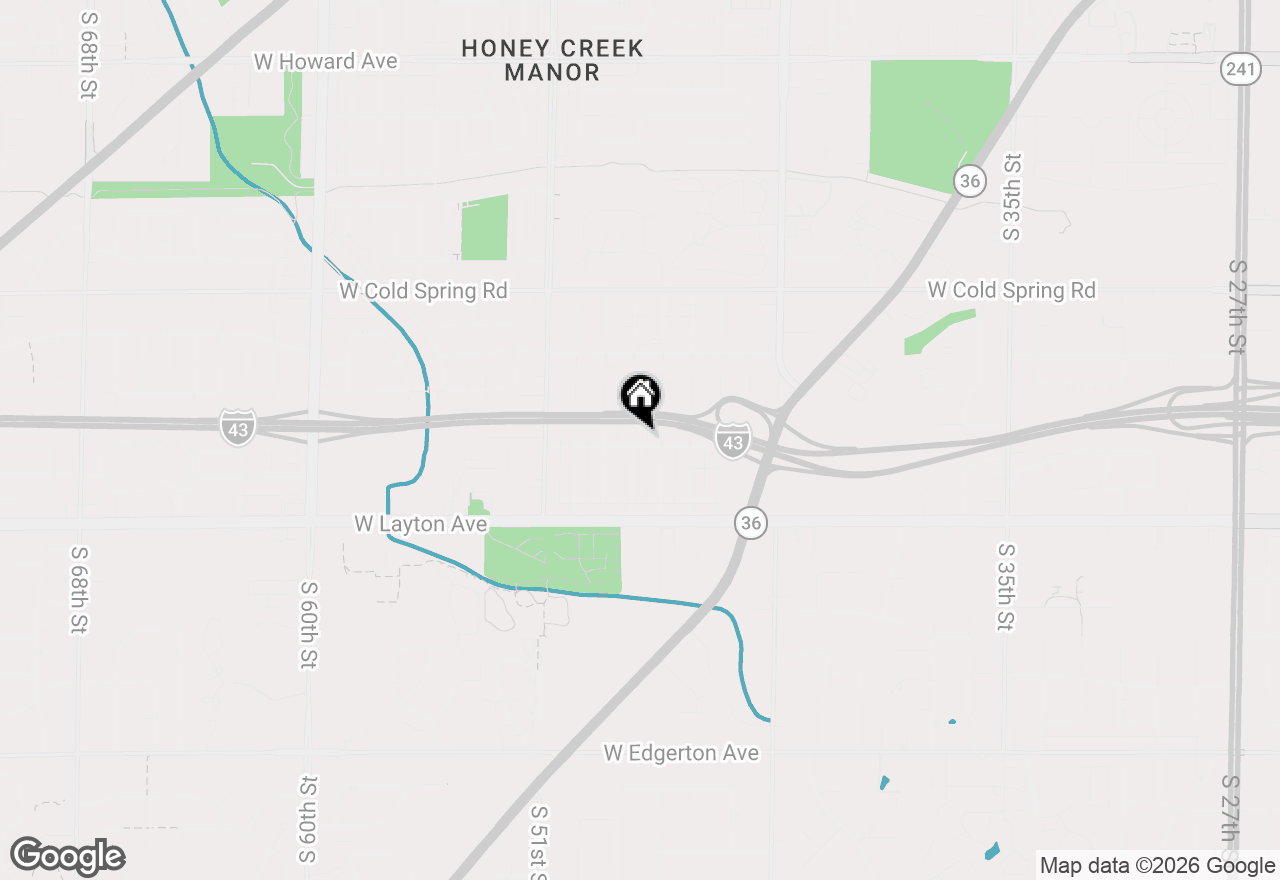 Map of 4554 S 48th St, Greenfield, WI 53220