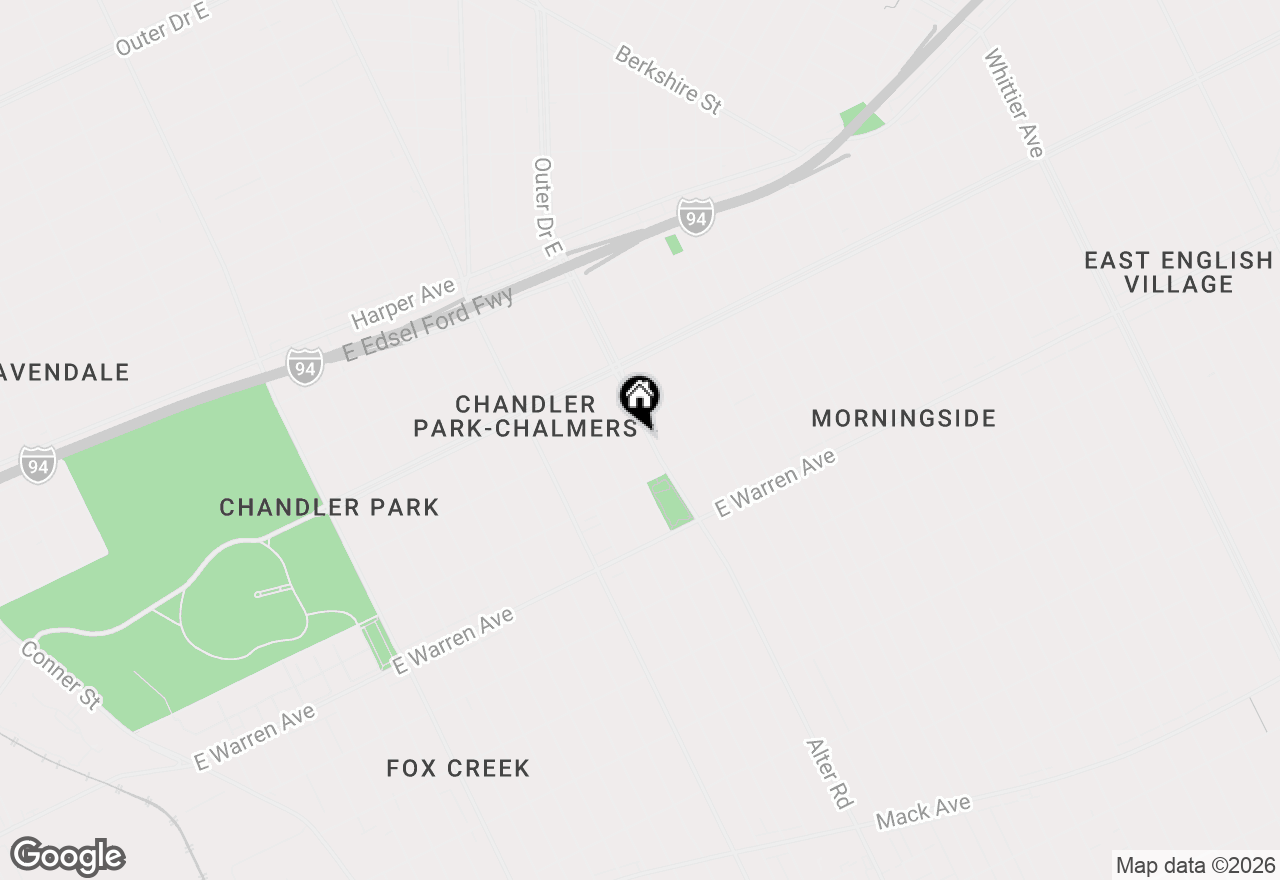 Map of 5281 Alter Road, Detroit, MI 48224