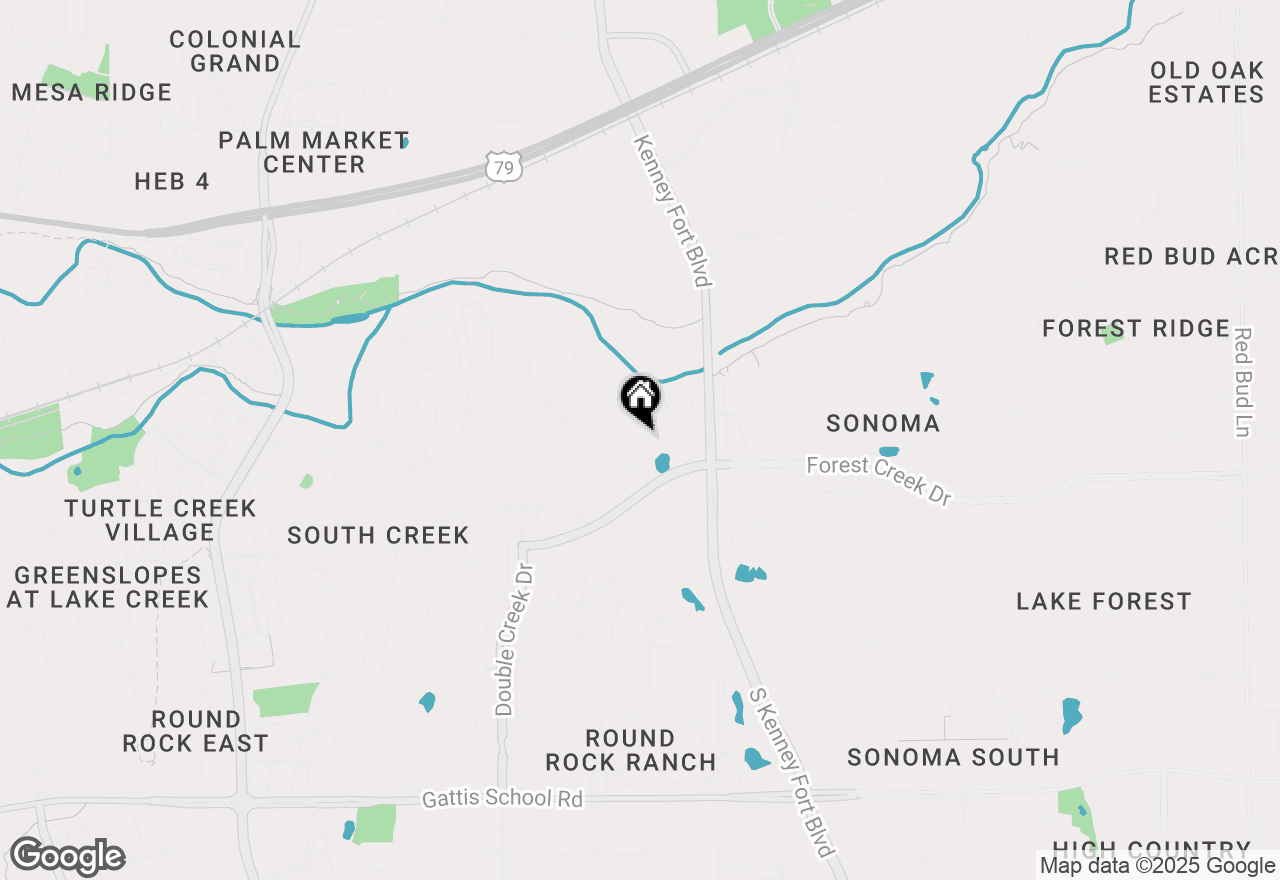 Map of 1051 Kenney Fort Xing #73, Round Rock, TX 78665