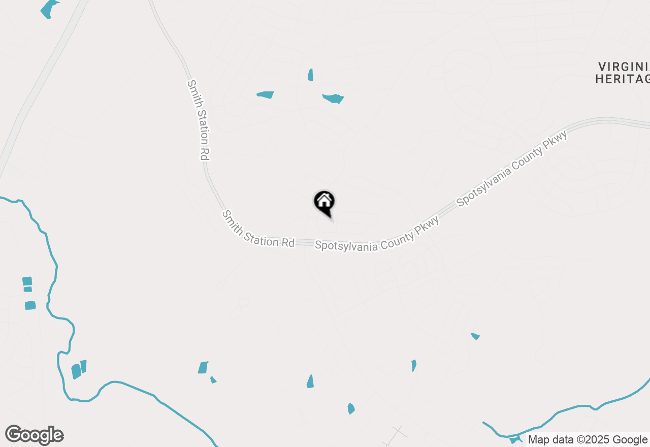 Map of 6056 Greenspring Road, Fredericksburg, VA 22407