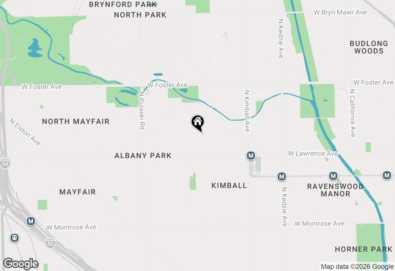 Map of 4907 N Lawndale Avenue #2, Chicago, IL 60625