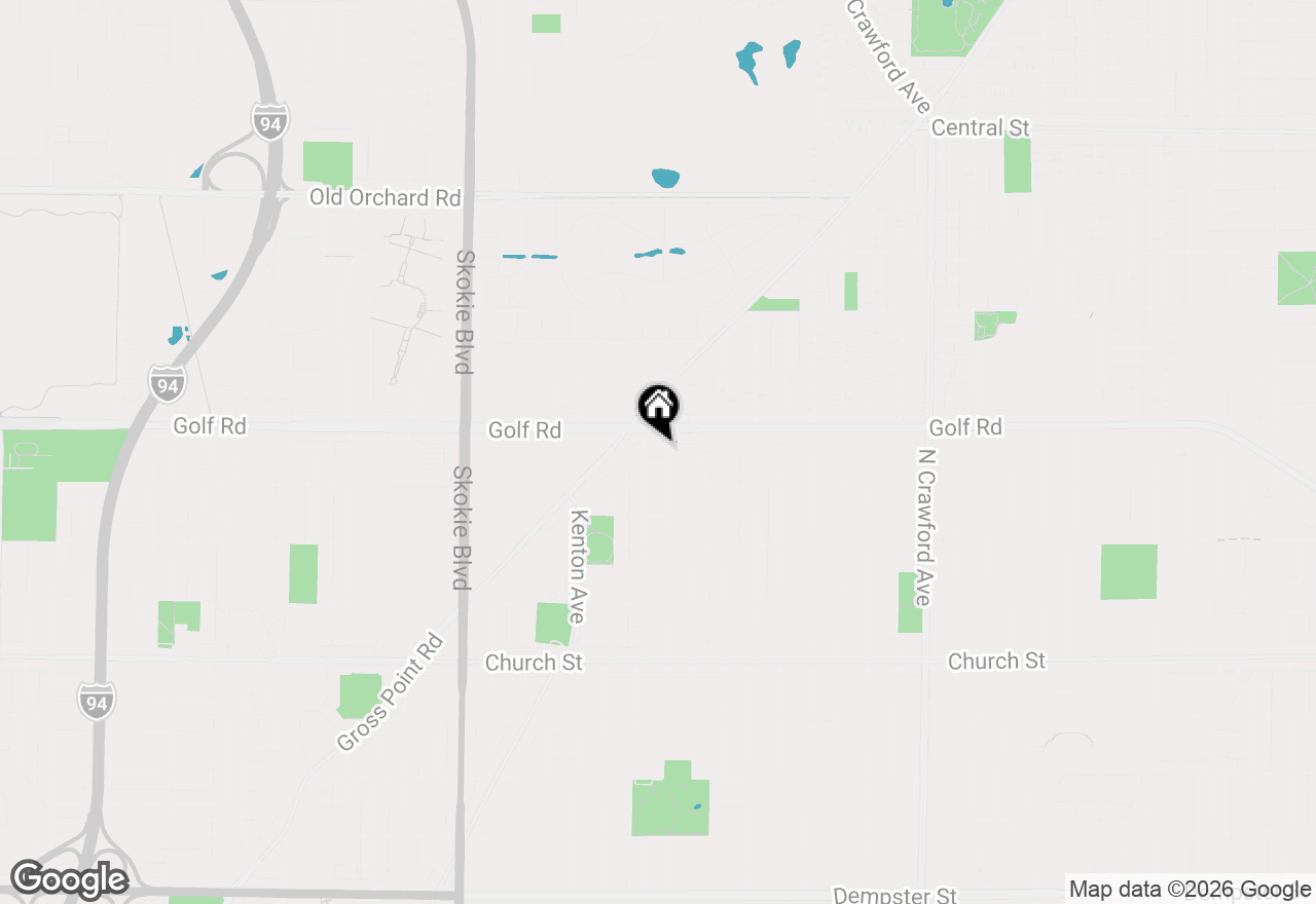 Map of 4440 Palma Place, Skokie, IL 60076