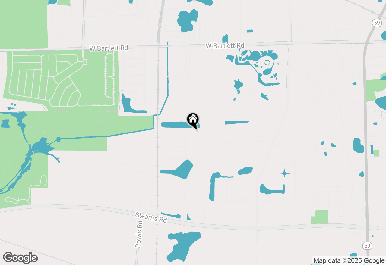 Map of 1540 Hecht Drive #H, Bartlett, IL 60103
