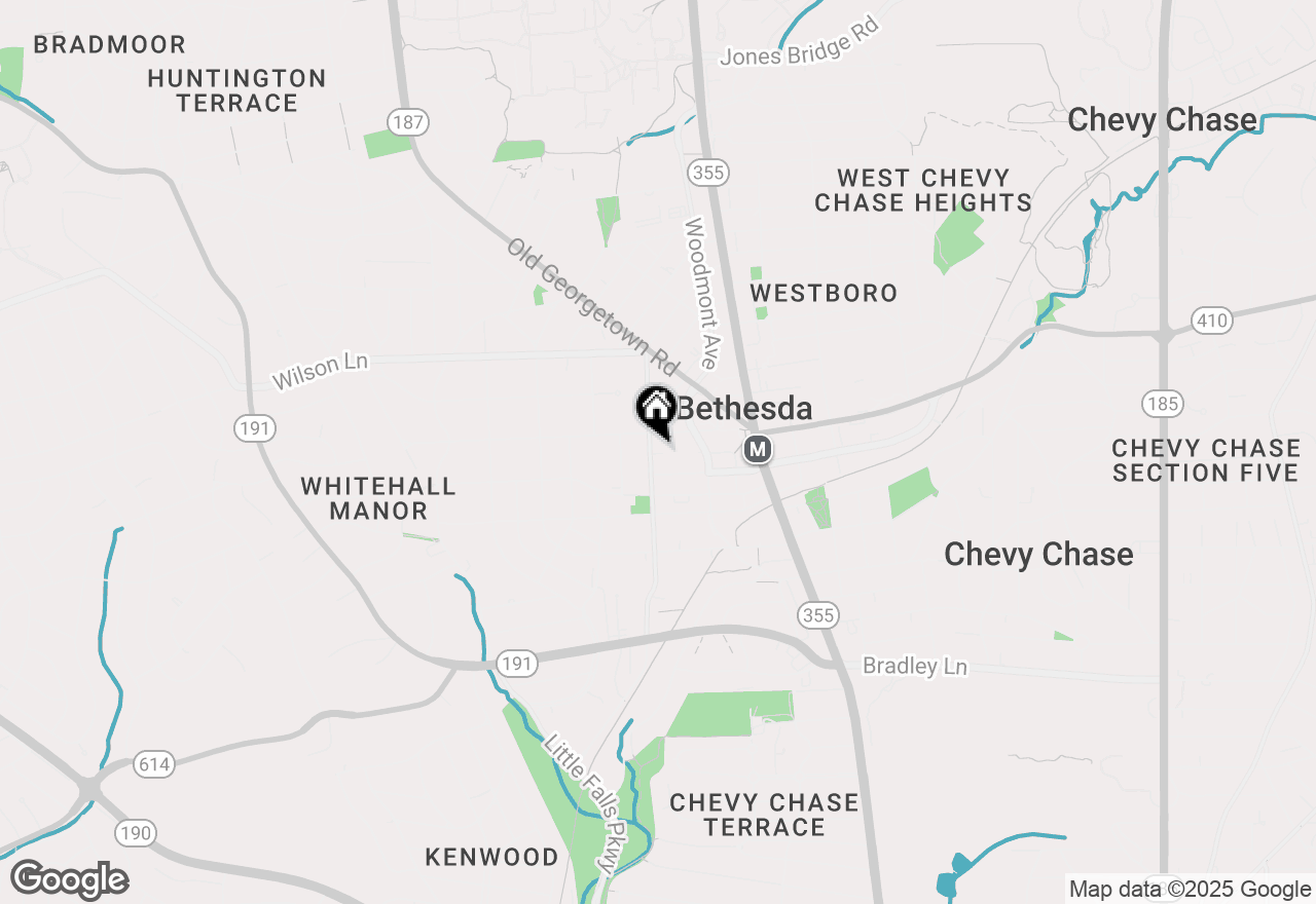 Map of 7431 Arlington Road, Bethesda, MD 20814