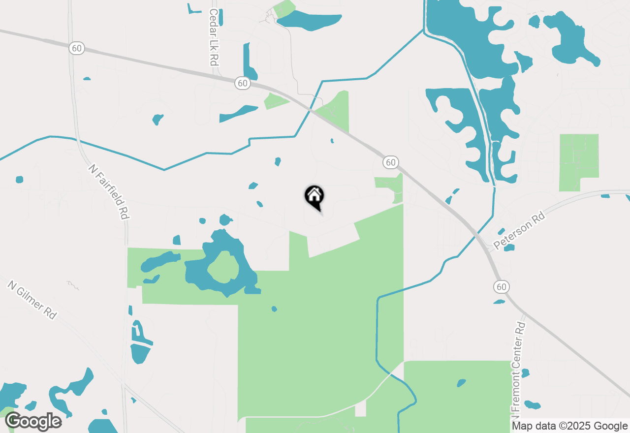 Map of 2384 S Robert Court, Round Lake, IL 60073