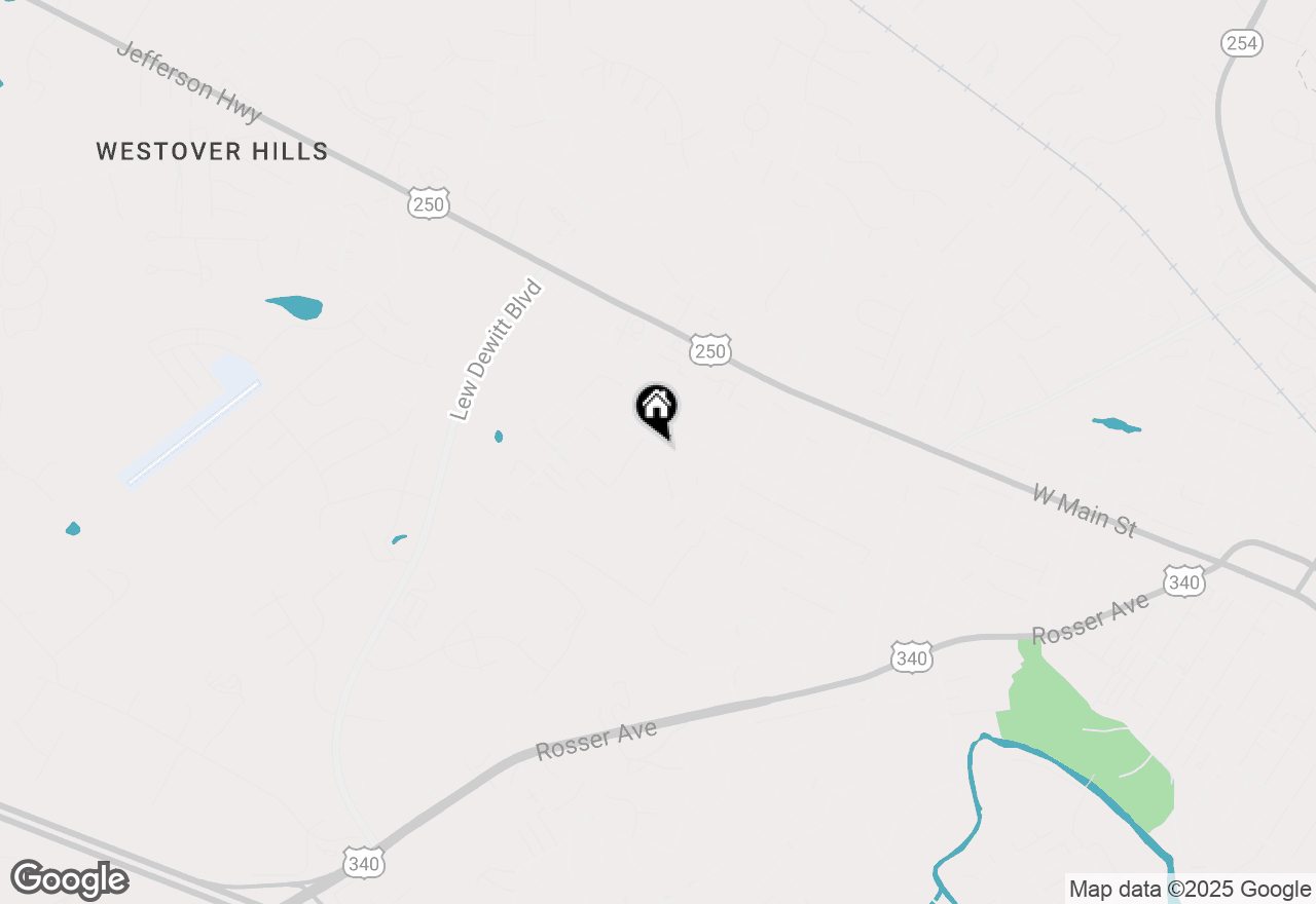 Map of 2548 Belvue Rd, Waynesboro, VA 22980