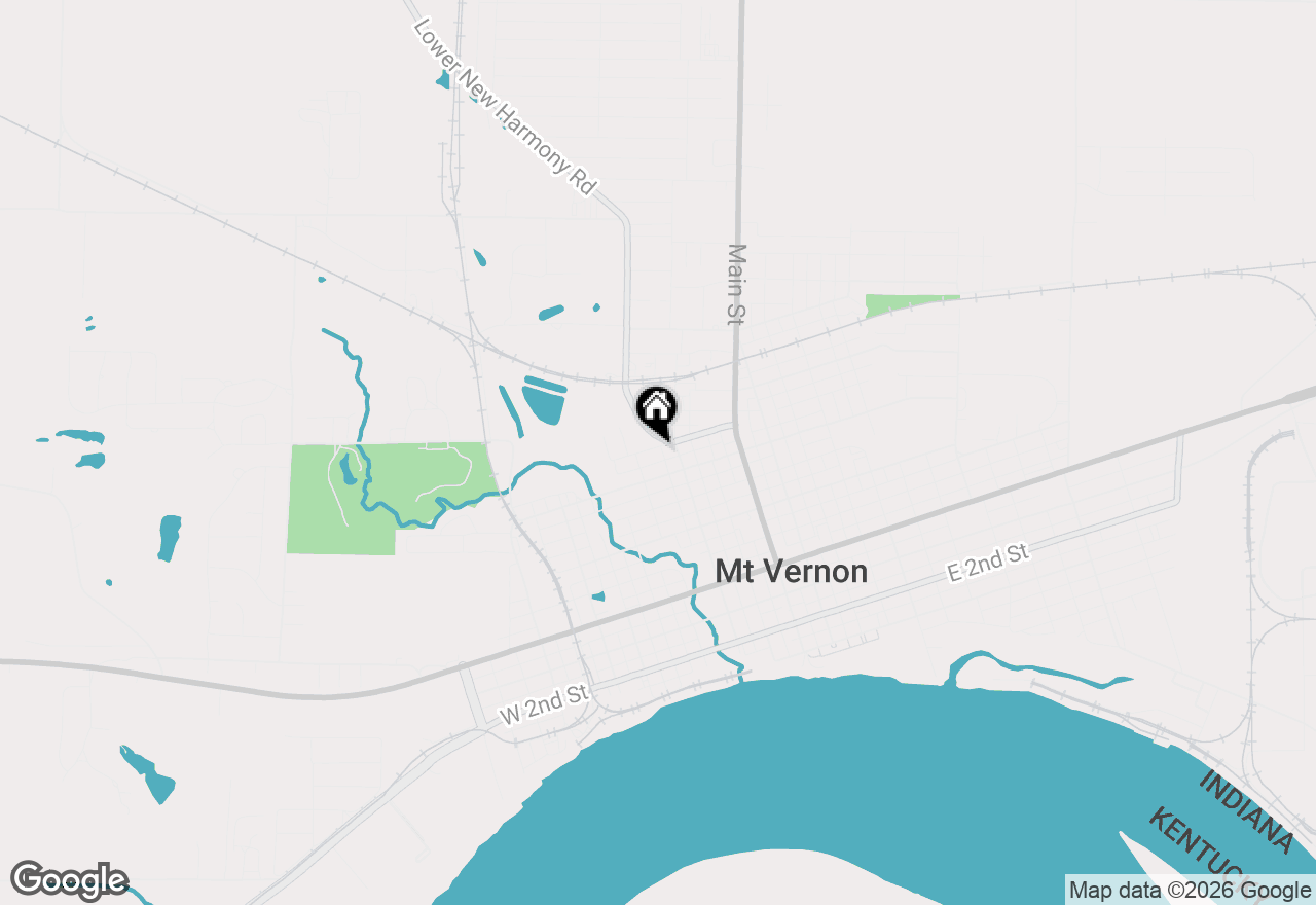 Map of 324 W Ninth Street, Mount Vernon, IN 47620