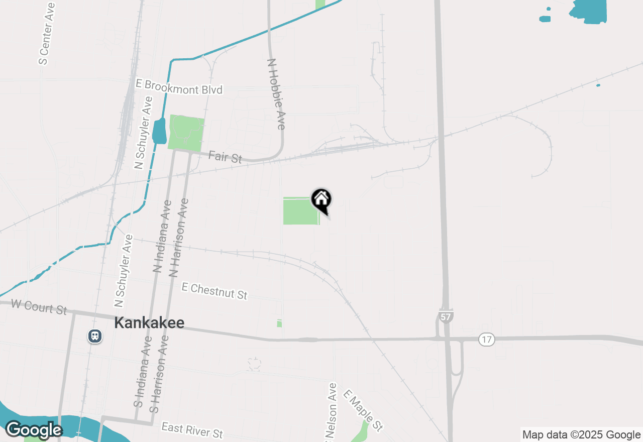 Map of 720 N Park Avenue, Kankakee, IL 60901