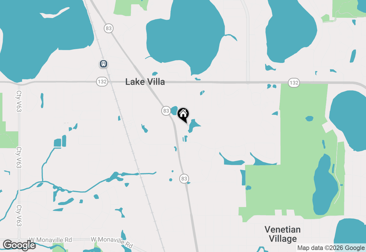 Map of 314 Berkshire Drive, Lake Villa, IL 60046