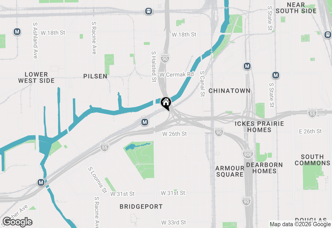 Map of 2453 S Archer Avenue #4F, Chicago, IL 60616