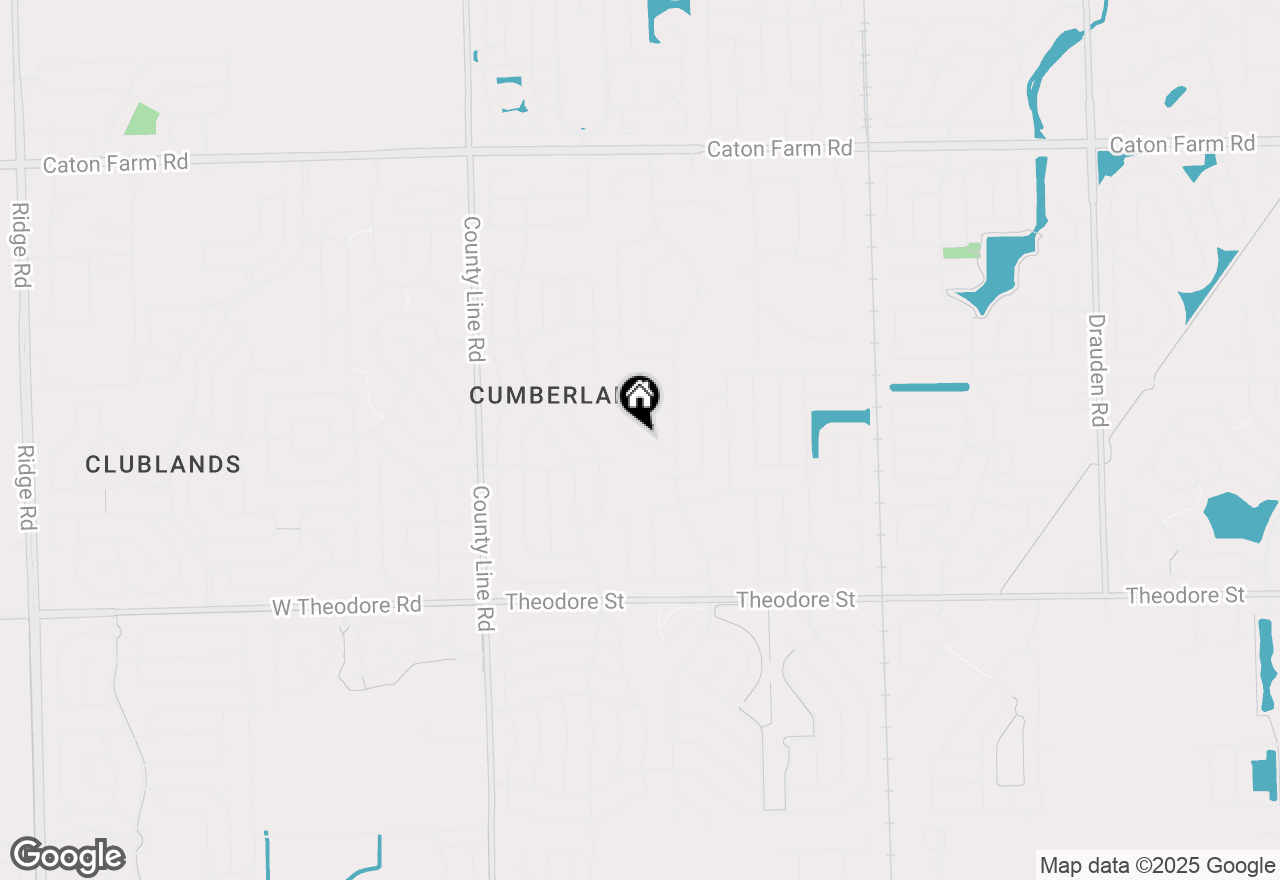 Map of 1805 Overland Drive, Plainfield, IL 60586