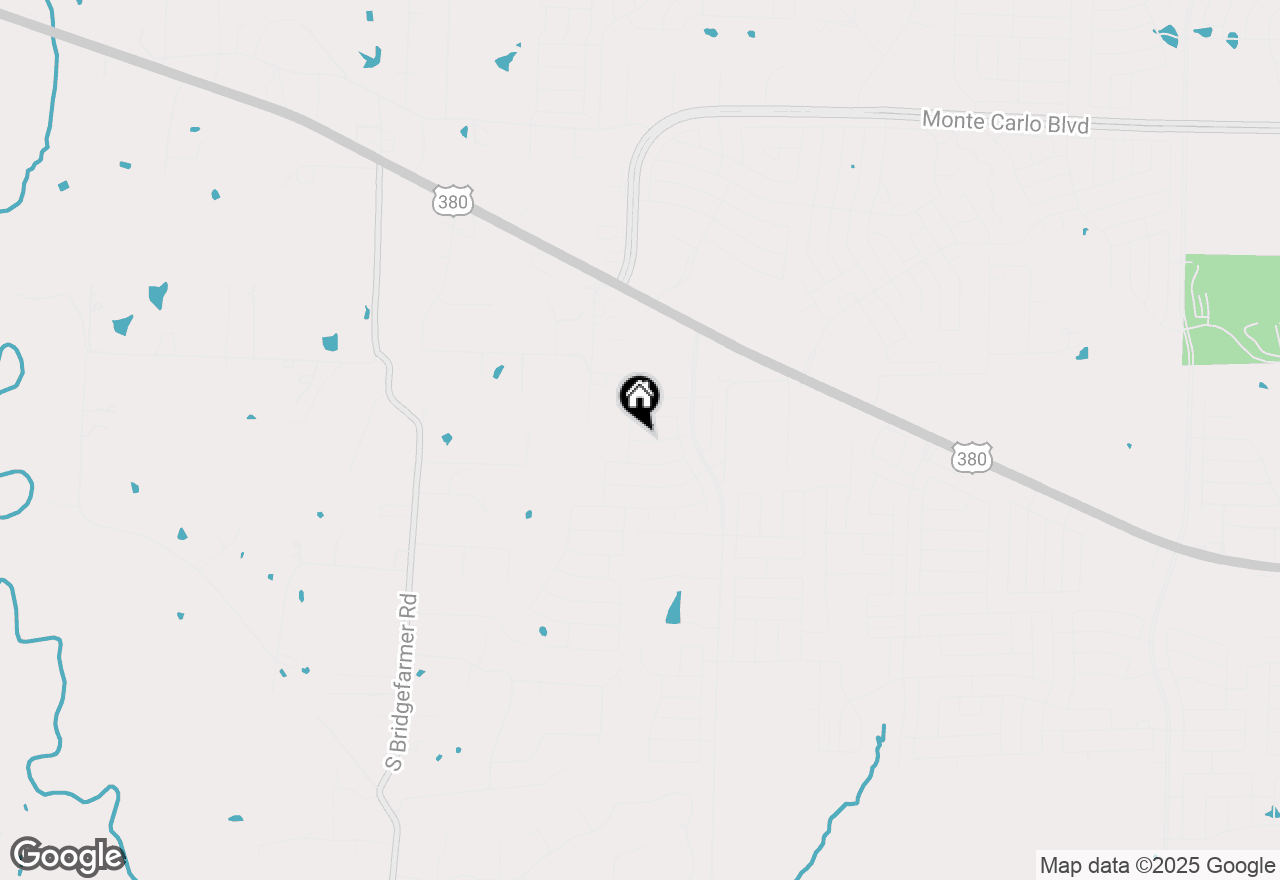 Map of 709 Hemingway Lane, Mckinney, TX 75069