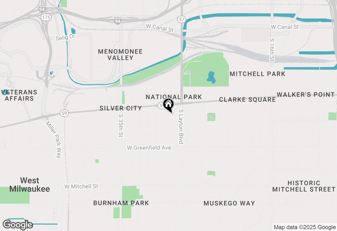 Map of 1008 S 29th St #1010, Milwaukee, WI 53215