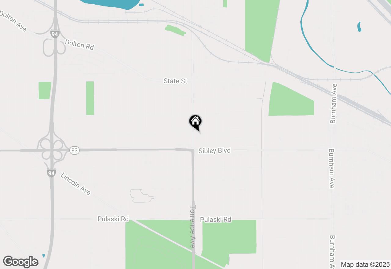 Map of 425 Torrence Avenue, Calumet City, IL 60409