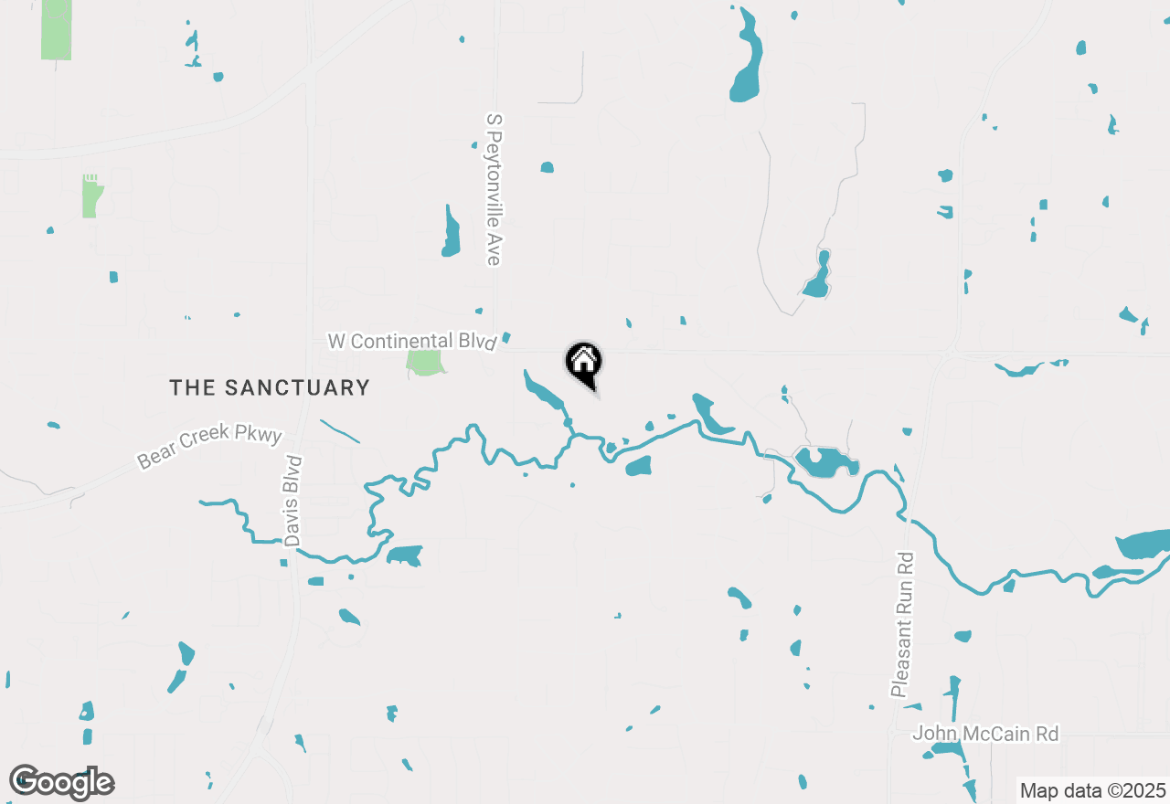 Map of 1212 Oakwood Trail, Southlake, TX 76092