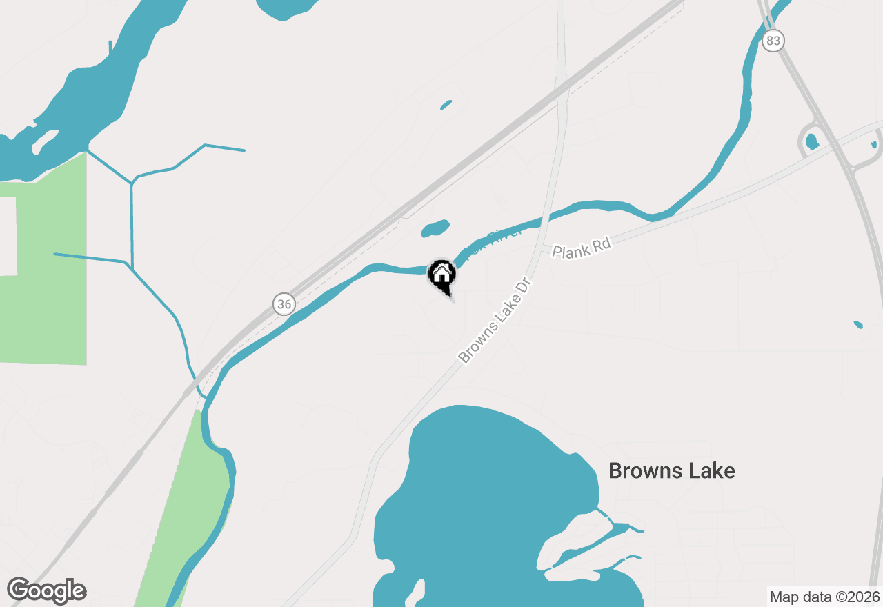 Map of 1425 Isabel Ln, Burlington, WI 53105