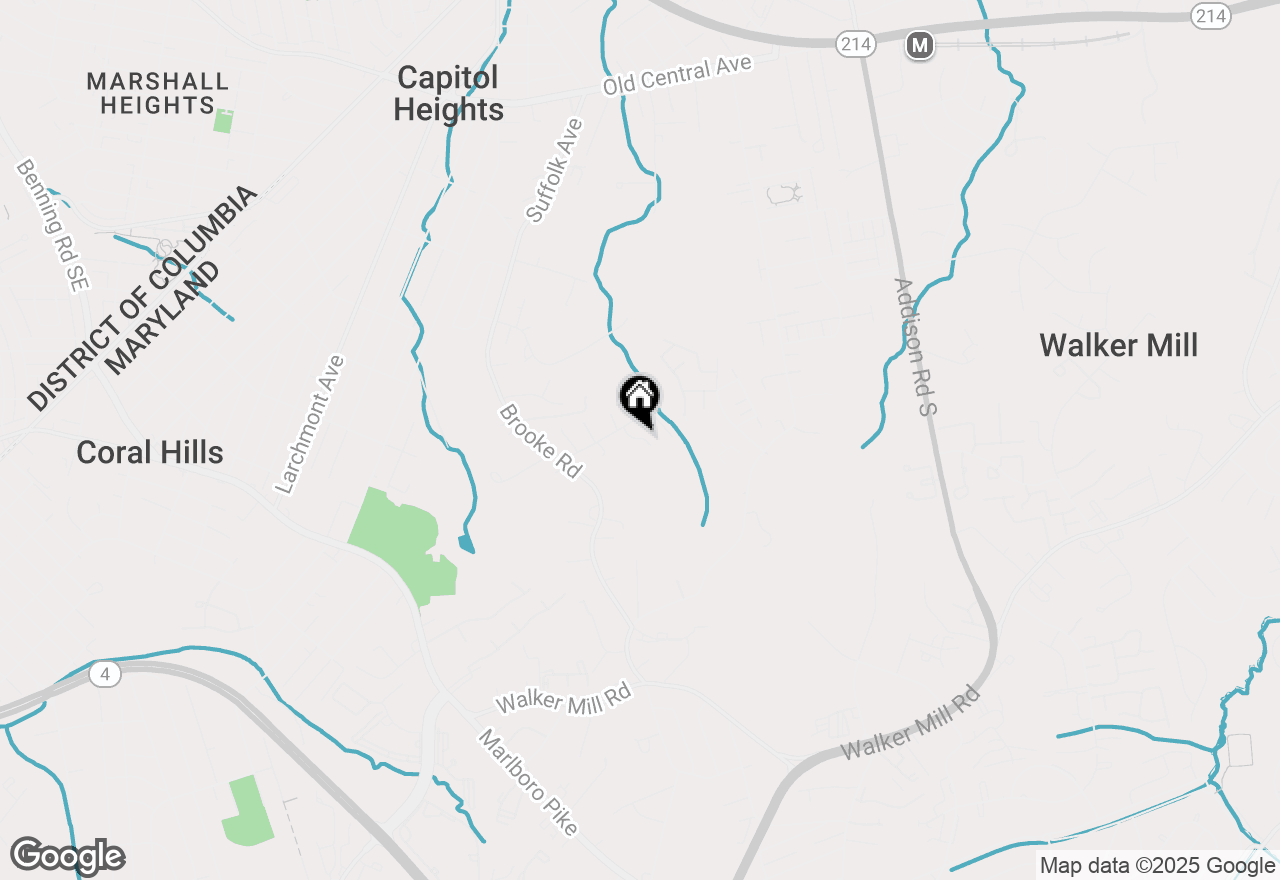 Map of 5625 Oakford Road, Capitol Heights, MD 20743